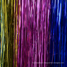 Curtain Foil Tinsel Garland Metallic Tinsel Foil Fringe Curtain Backdrops For Party